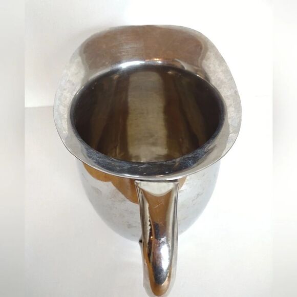 Stainless steel metal pitcher ICE cold water Lemonade Kitchen Staple - Picture 3 of 7